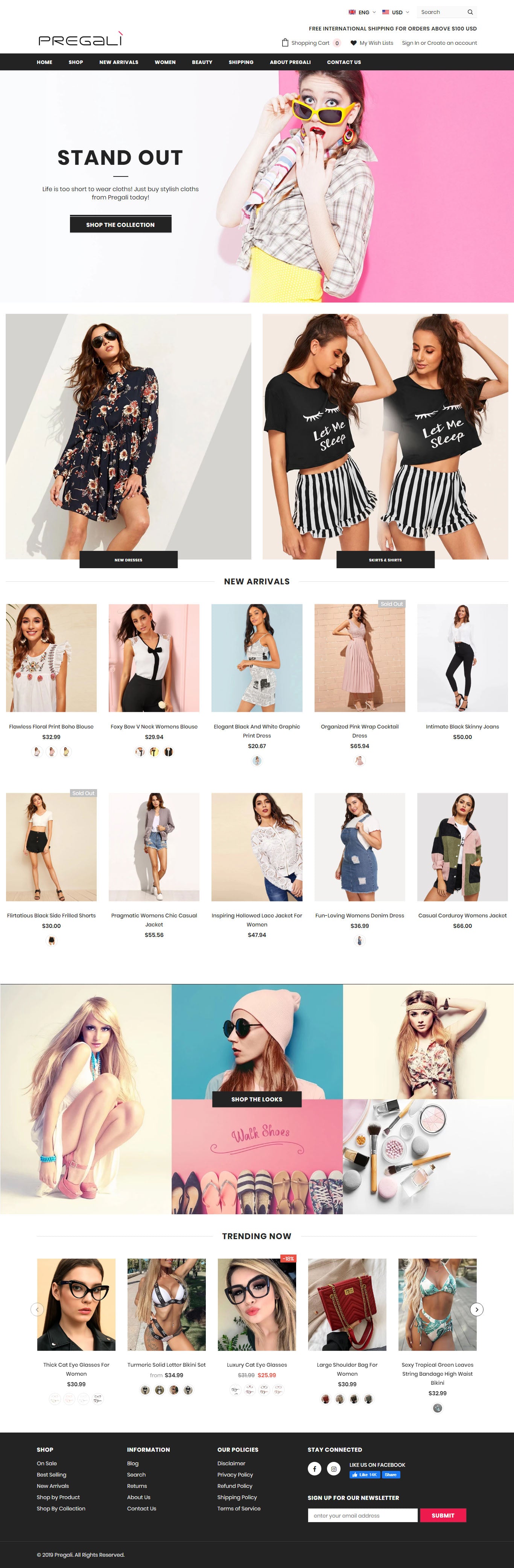 Ladies Clothing Store